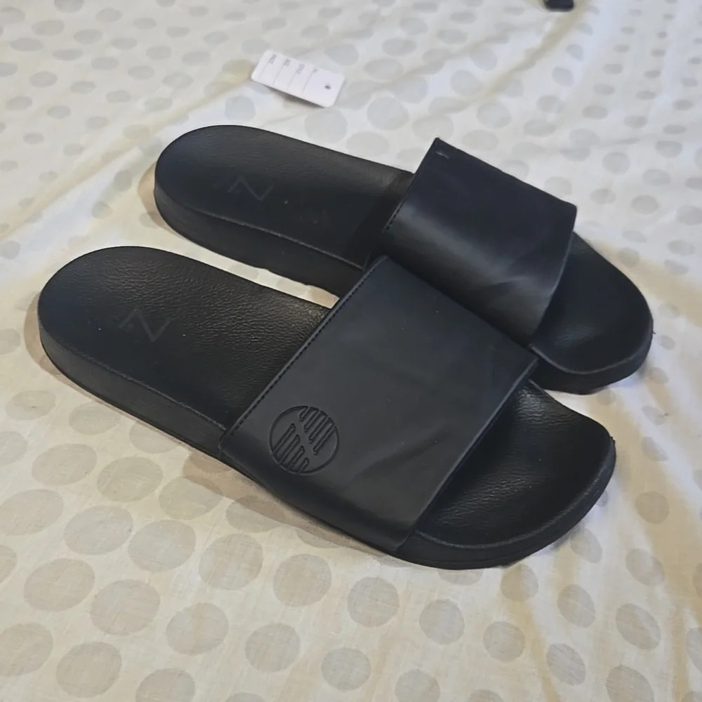 ZELLA SLIDES BLACK‎